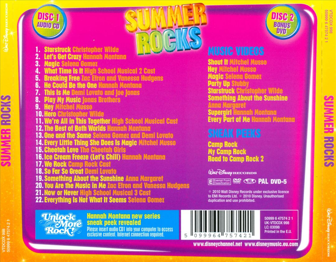 Summer Rocks [CD/DVD] cover art