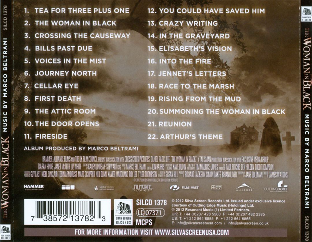 The Woman In Black Ost cover art