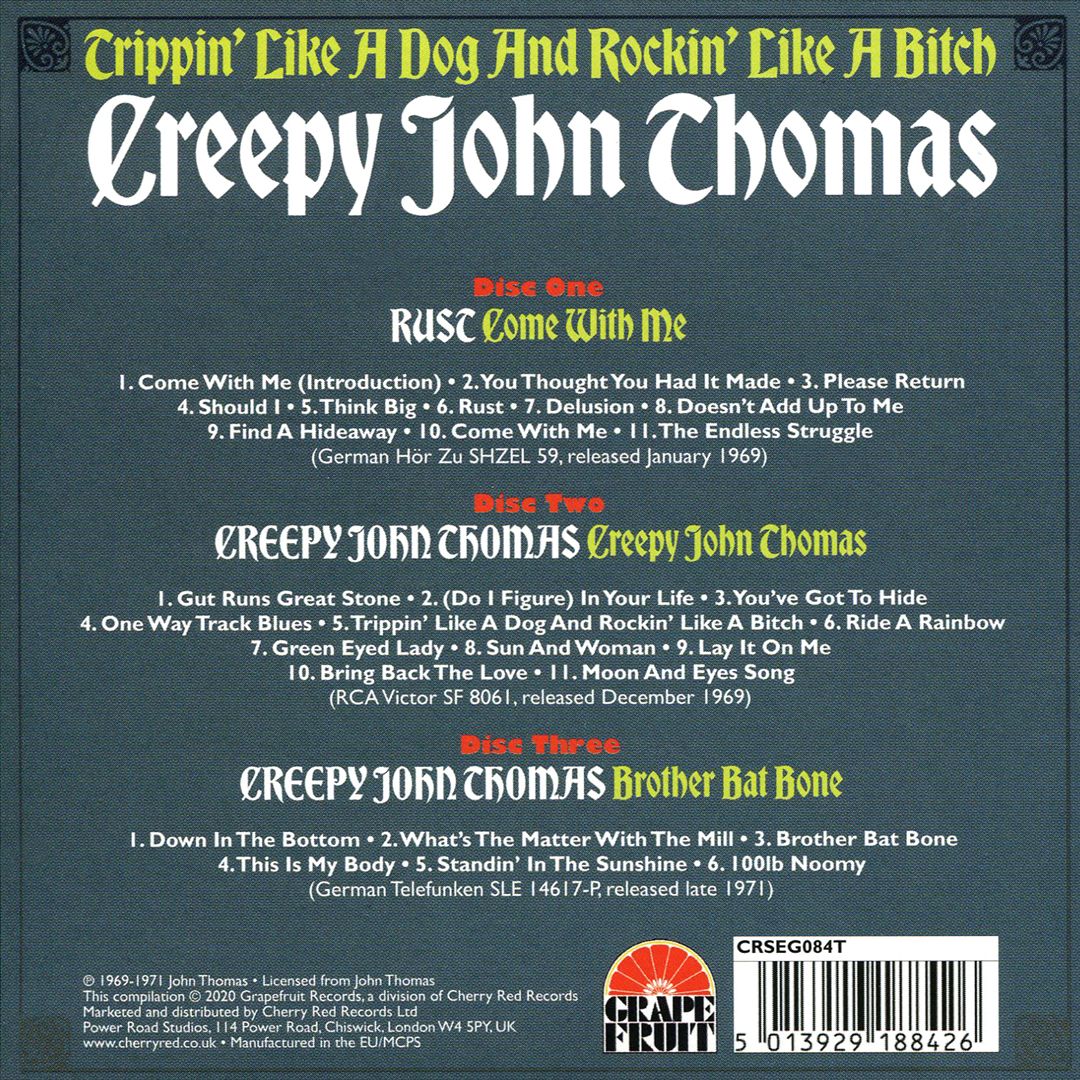 Trippin' Like a Dog & Rockin' Like a Bitch: Complete Recordings cover art
