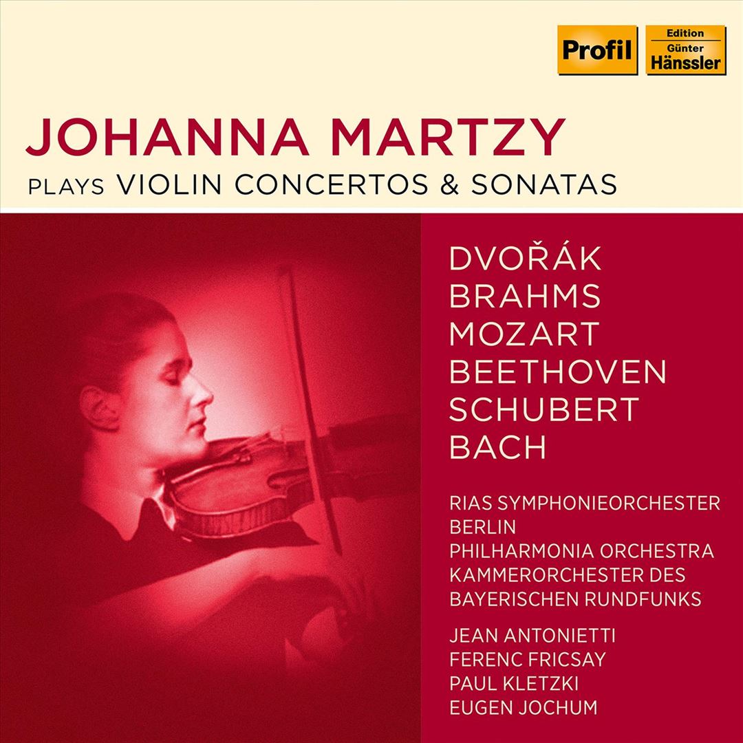 Johanna Martzy plays Violin Concertos & Sonatas cover art