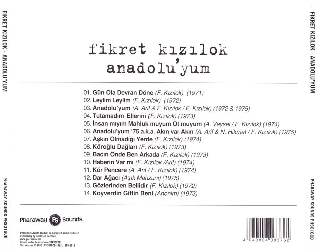 Anadolu'yum cover art