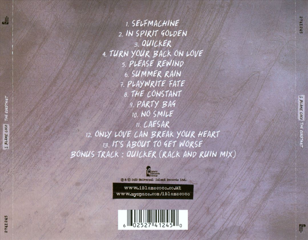 Constant cover art