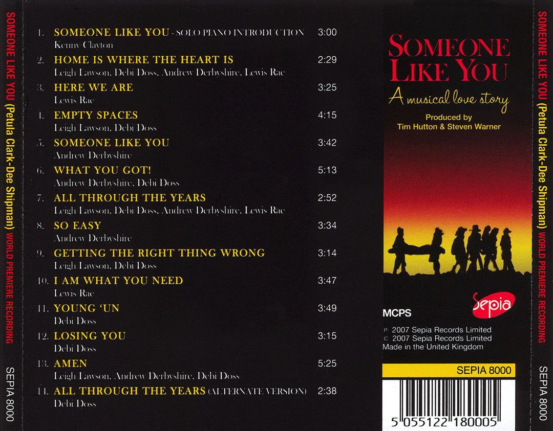 Someone Like You: A Musical Love Story cover art