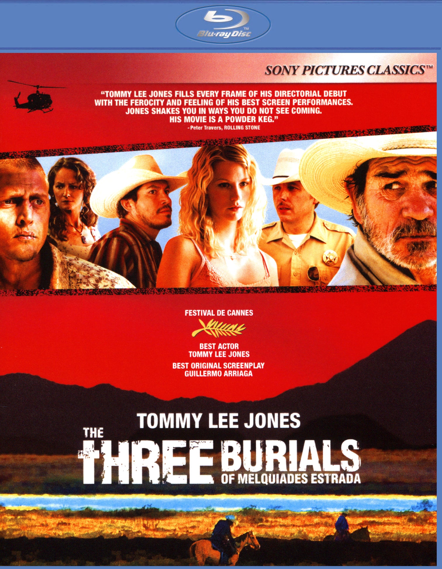 Three Burials of Melquiades Estrada [Blu-ray] cover art