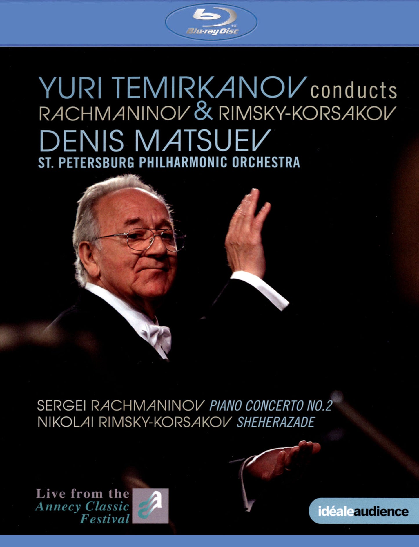 Yuri Temirkanov conducts Rachmaninov & Rimsky-Korsakov [Video] cover art