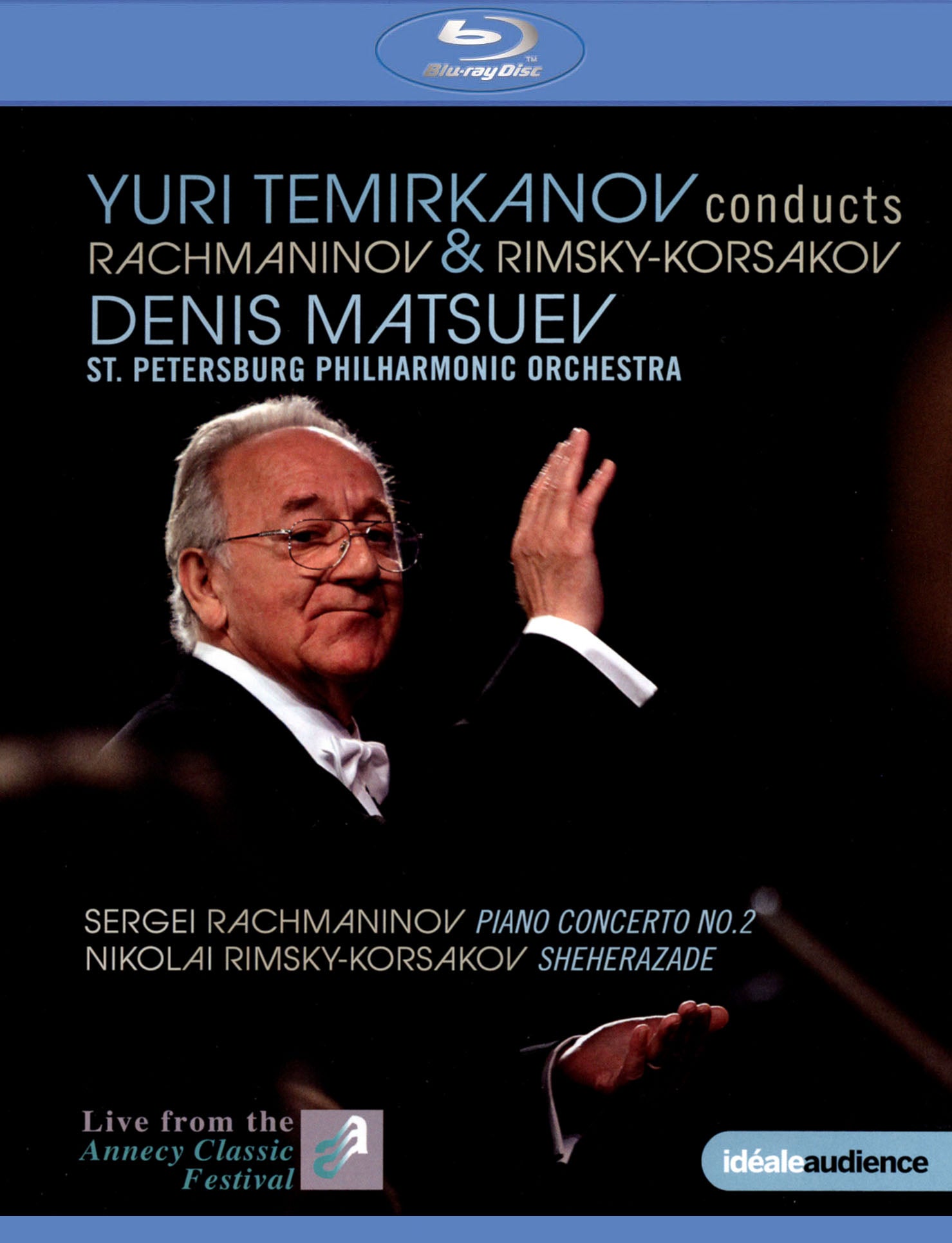 Yuri Temirkanov conducts Rachmaninov & Rimsky-Korsakov [Video] cover art