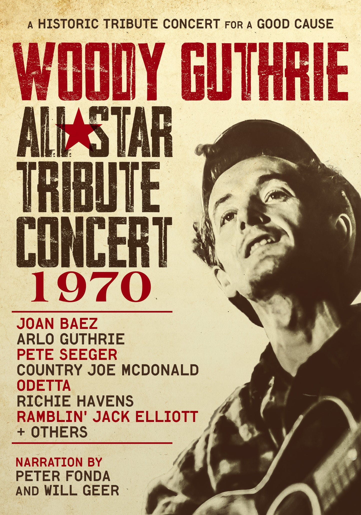 Woody Guthrie: All-Star Tribute Concert 1970 cover art