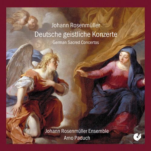 Johann Rosenmüller: Deutsche geistliche Konzerte cover art