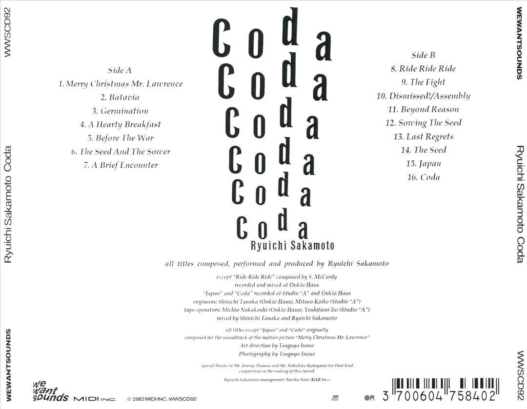 Coda cover art