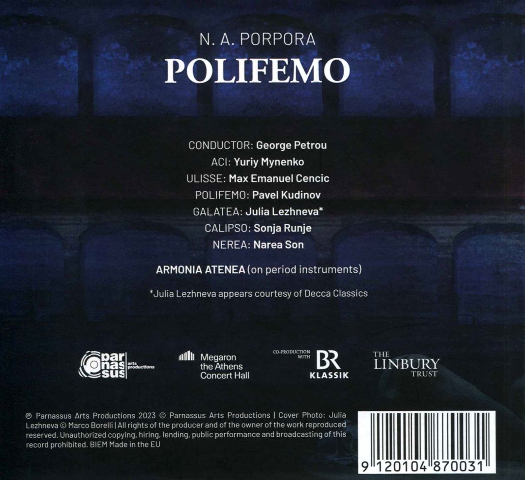 N.A. Porpora: Polifemo cover art