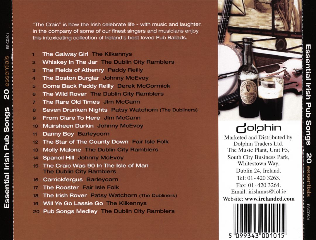 Essential Irish Pub Songs cover art