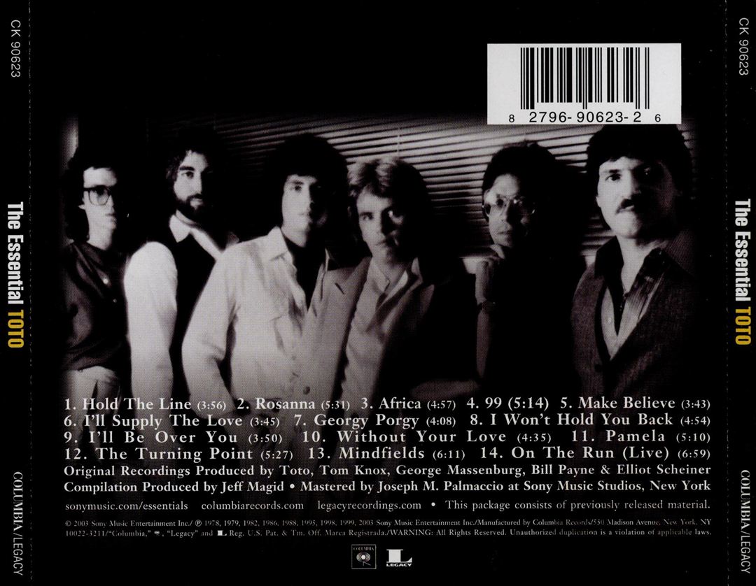 Essential Toto cover art