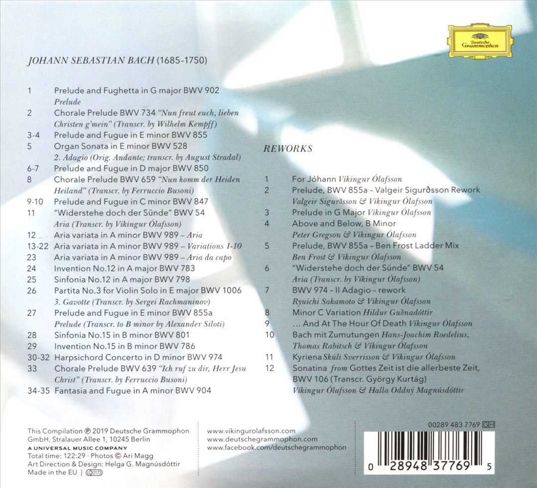 J.S. Bach: Works & Reworks cover art