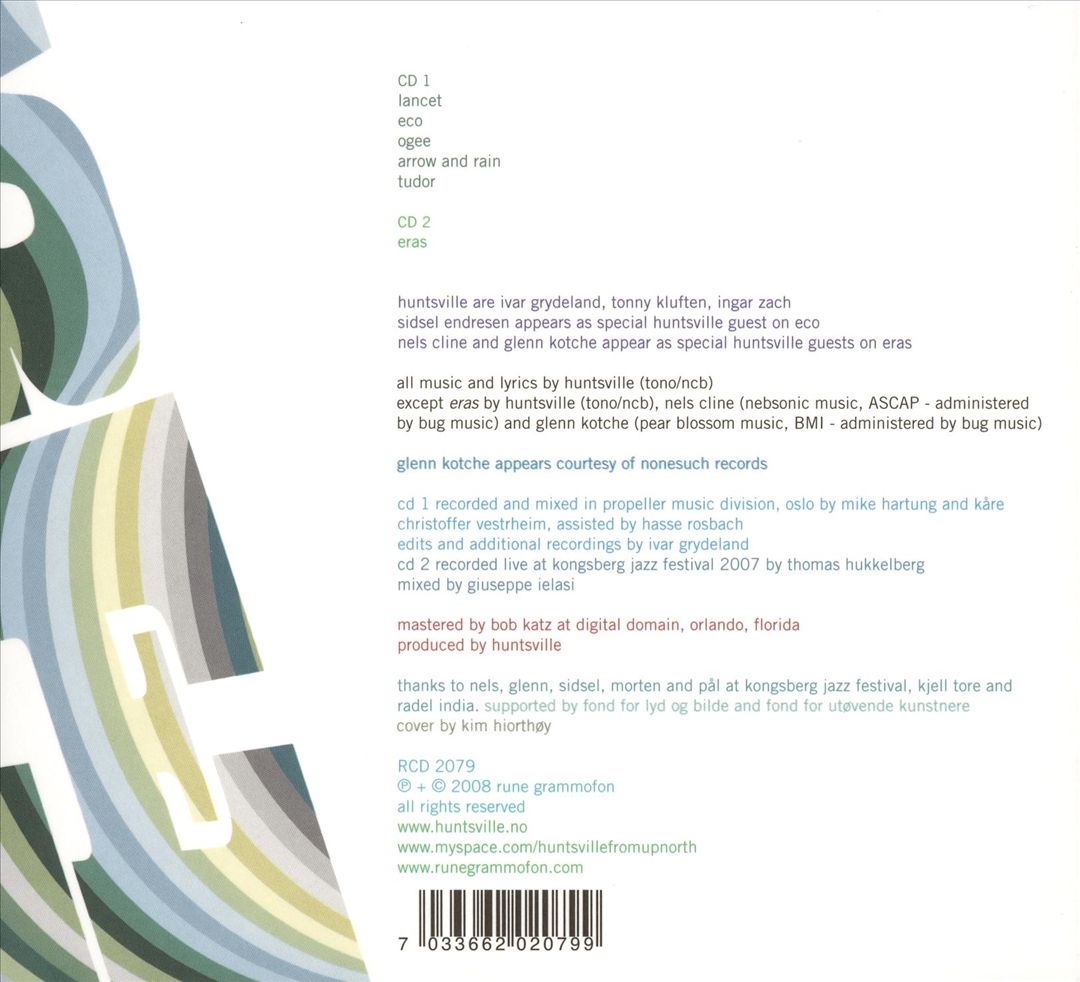 Eco, Arches and Eras cover art