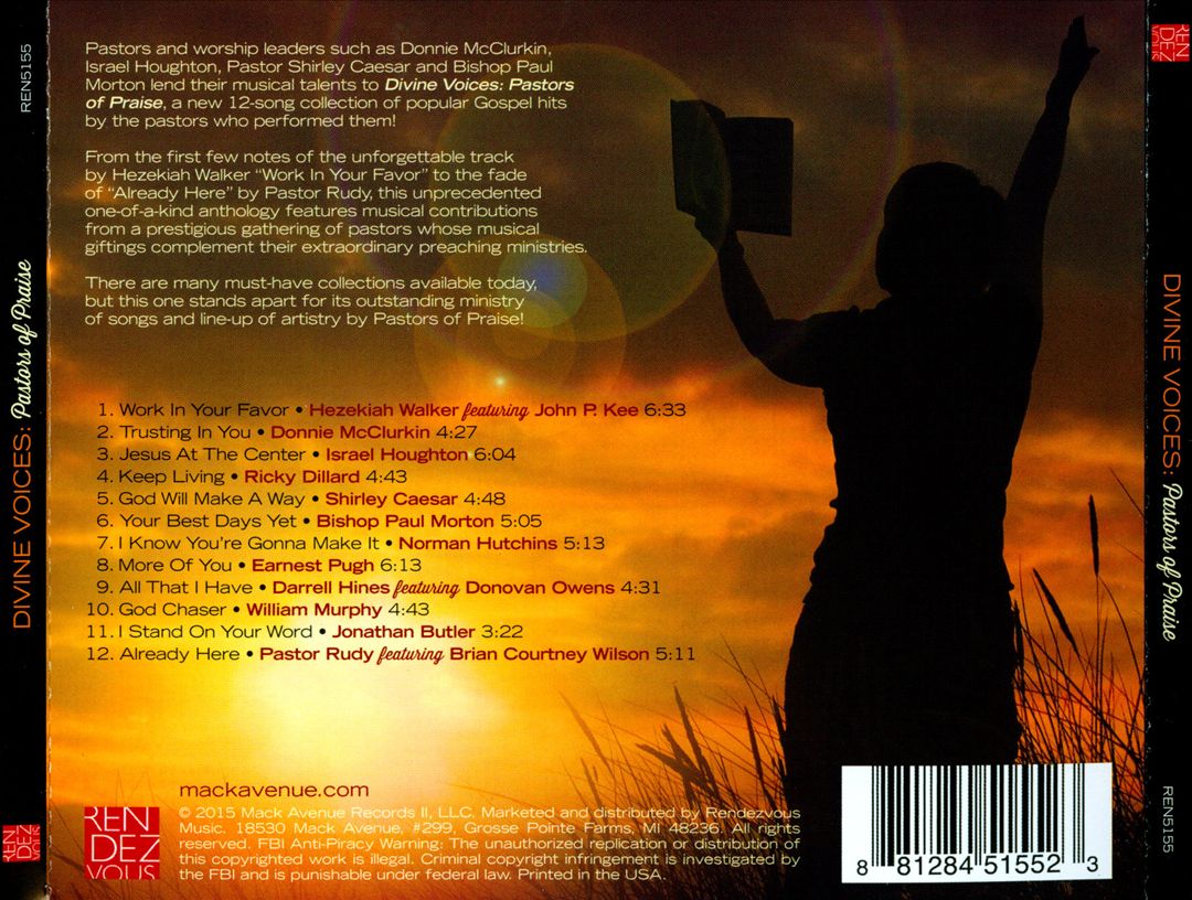Divine Voices: Pastors of Praise cover art