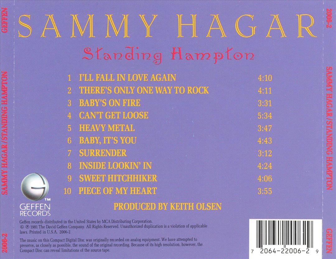 Standing Hampton cover art