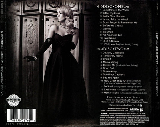 Greatest Hits: Decade #1 cover art