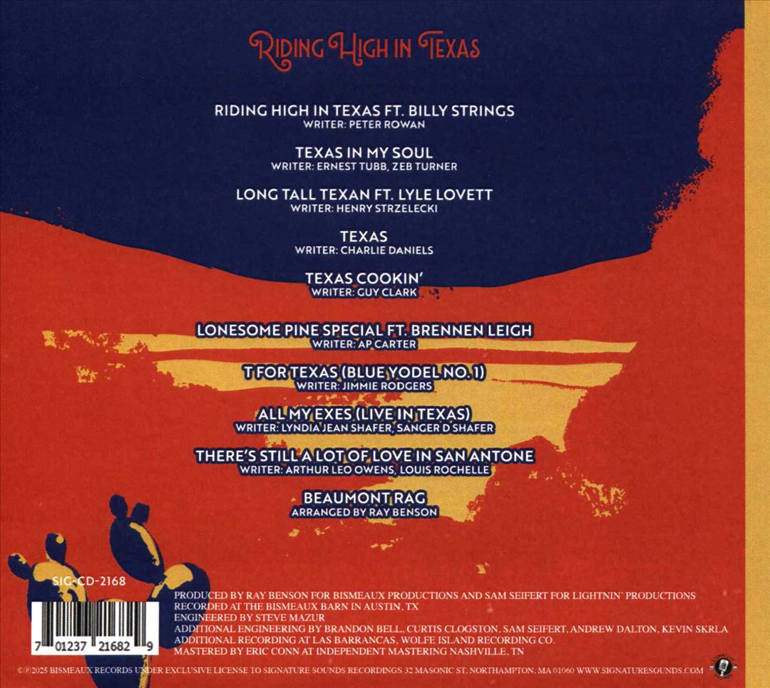 Riding High in Texas cover art