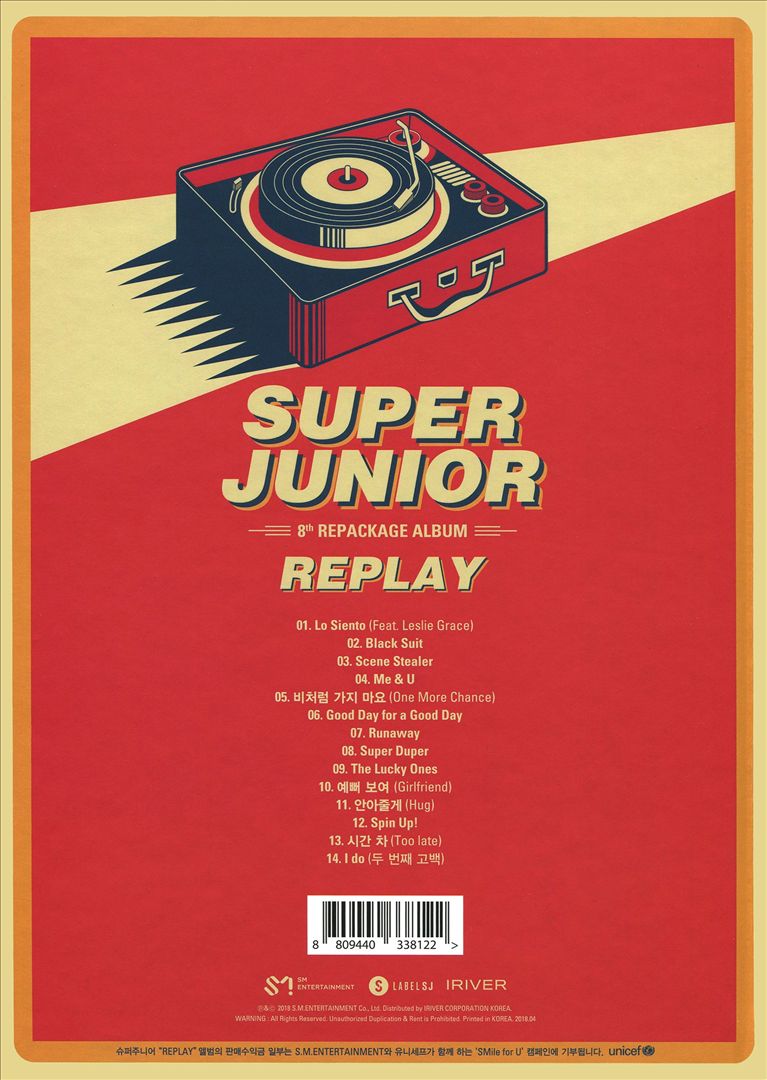 Replay: The 8th Repackage Album cover art