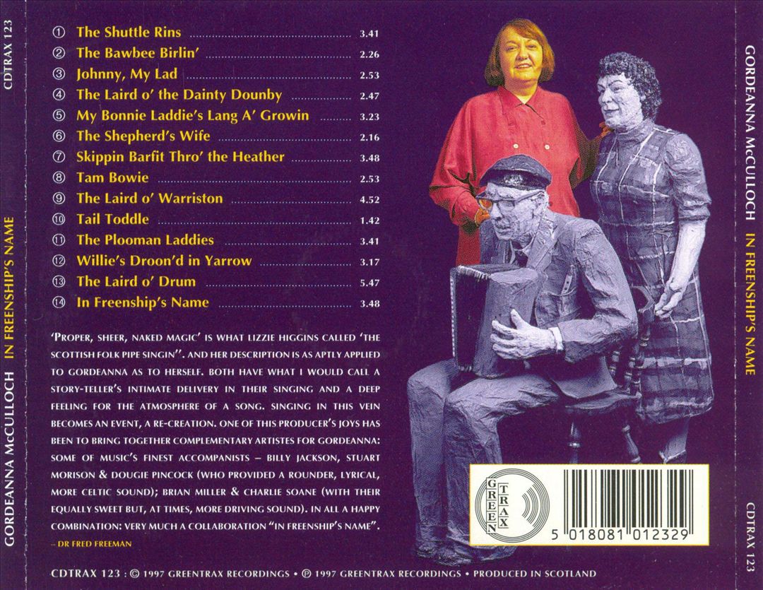 In Friendship's Name cover art