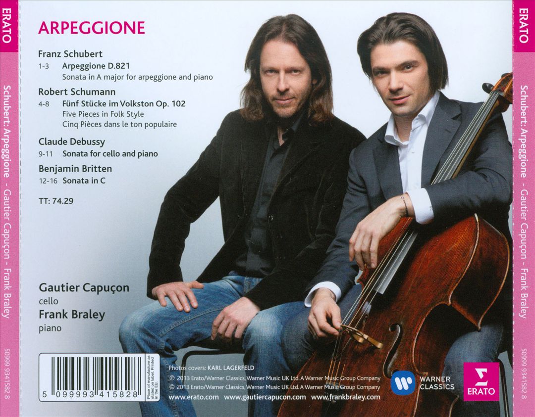 Schubert: Arpeggione cover art