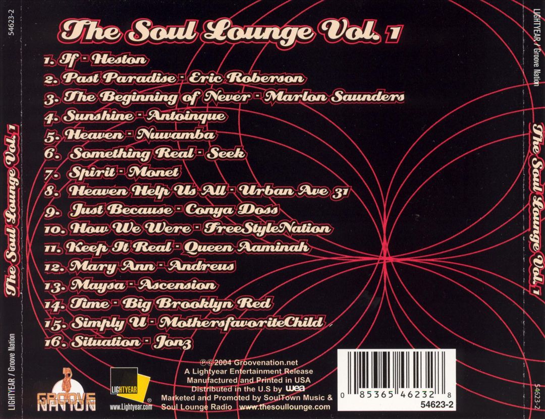 Soul Lounge, Vol. 1: The Vibe Compilation cover art