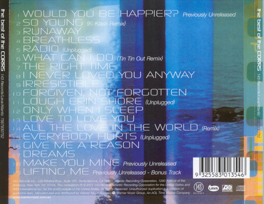 The Best of the Corrs [Australia Bonus Track] cover art