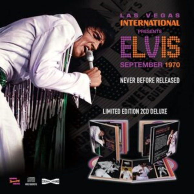 LAS VEGAS INTERNATIONAL PRESENTS ELVIS û SEPTEMBER 1970 (DELUXE 2CD DIGI BOOK) cover art