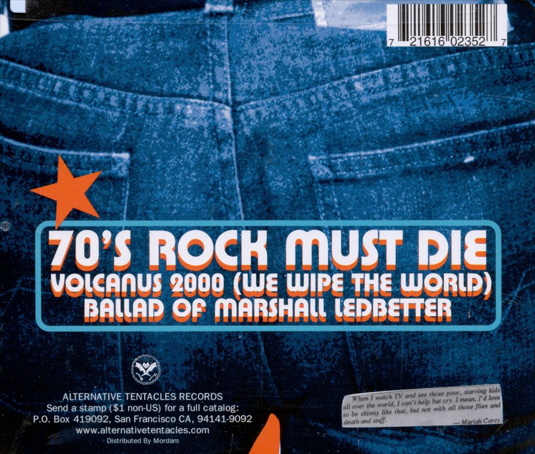 70's Rock Must Die cover art