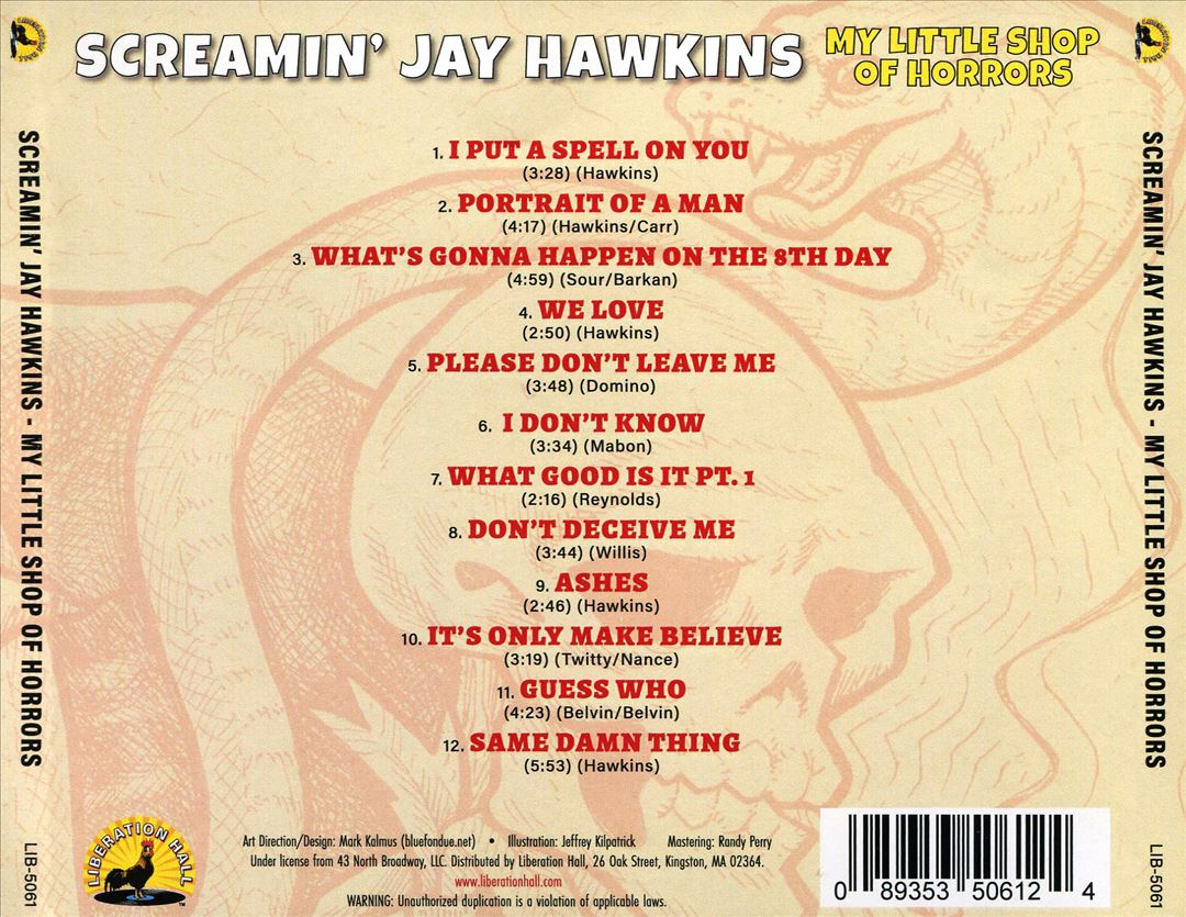 My Little Shop of Horrors cover art