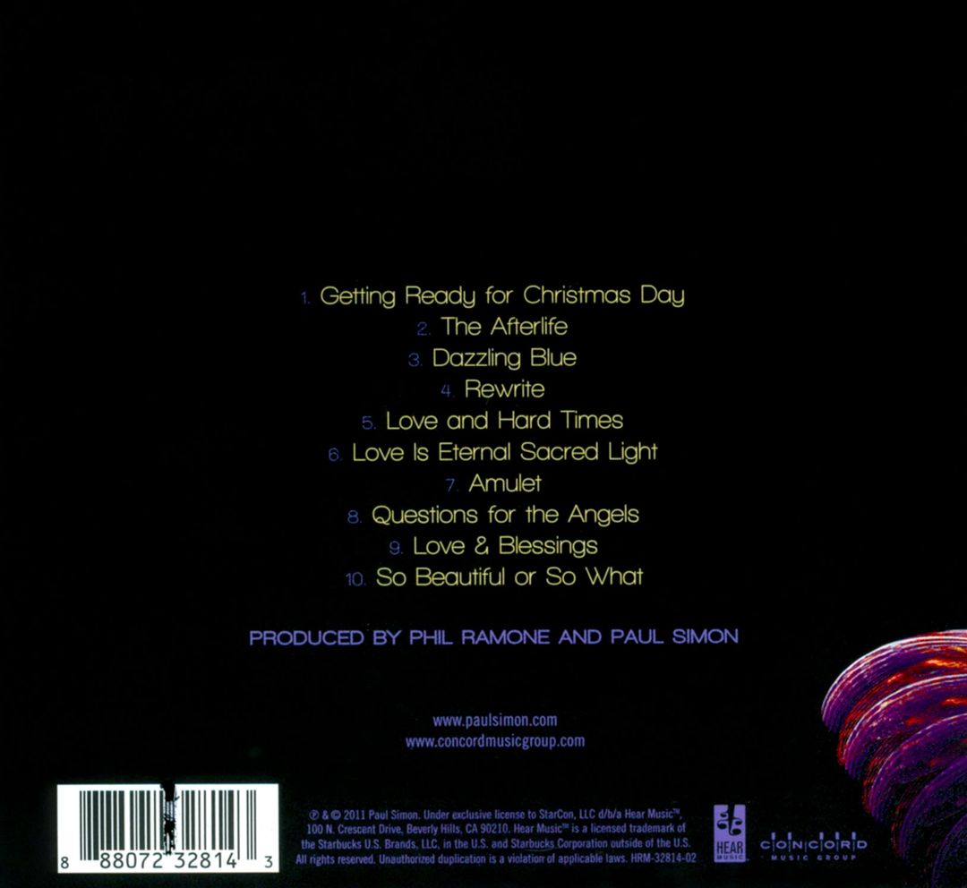 So Beautiful or So What cover art