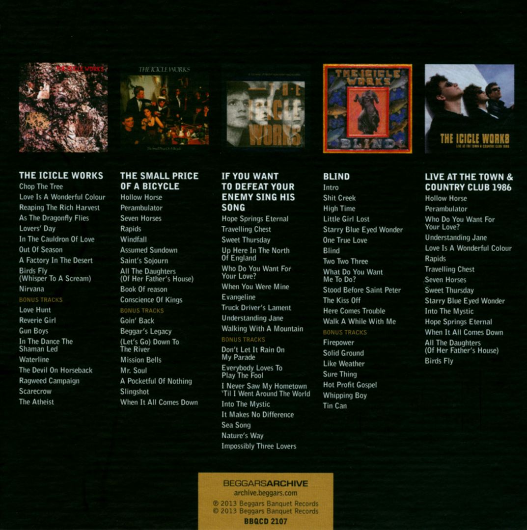 5 Albums cover art