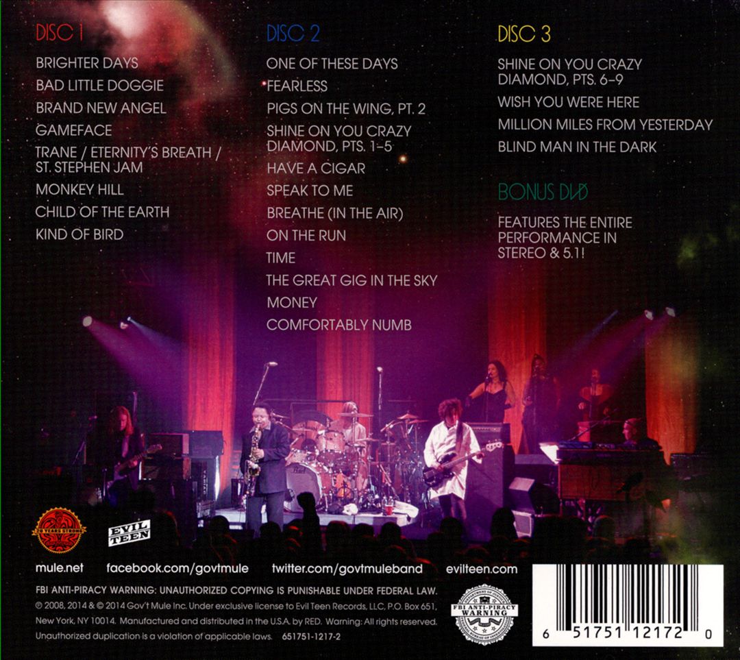 Dark Side of the Mule [Deluxe Edition] [CD/DVD] cover art