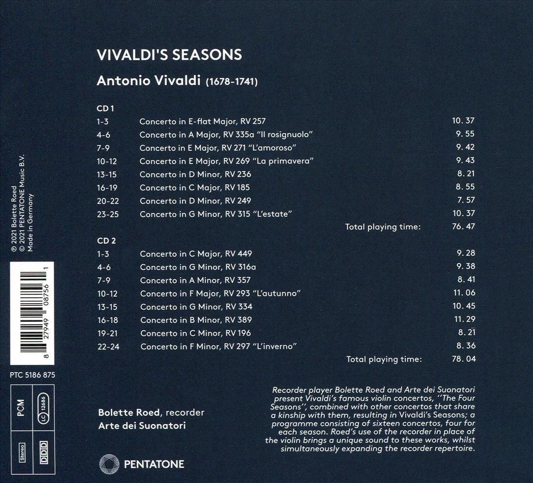 Vivaldi's Seasons cover art