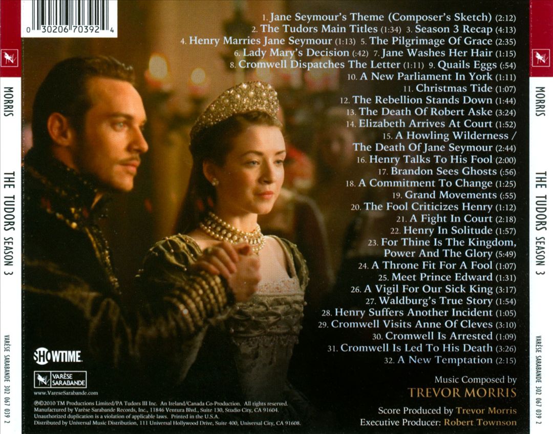 Tudors: Season 3 cover art