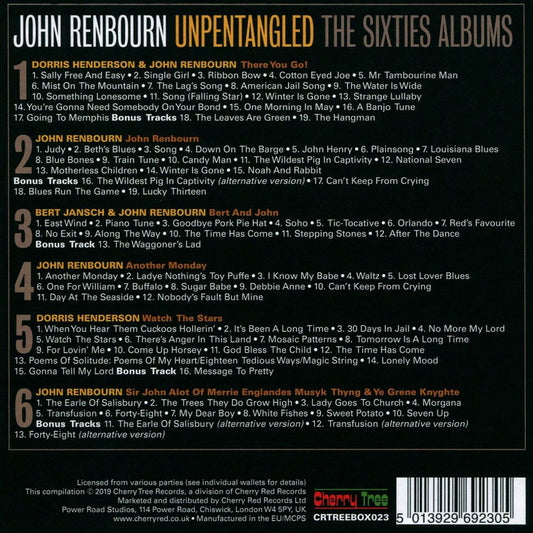 Unpentangled: The Sixties Albums cover art