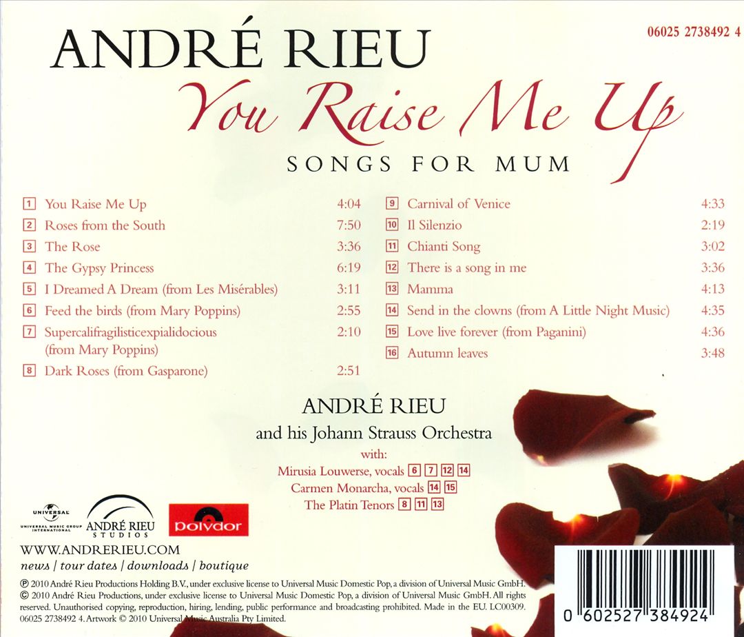 You Raise Me Up cover art