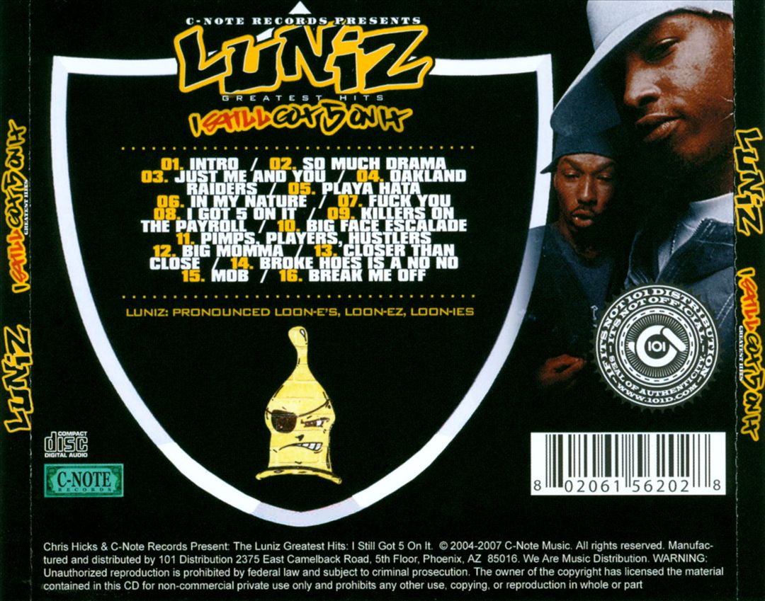 Greatest Hits: I Still Got 5 On It cover art