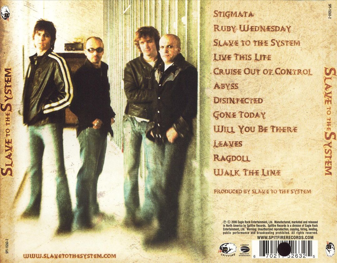 Slave to the System cover art