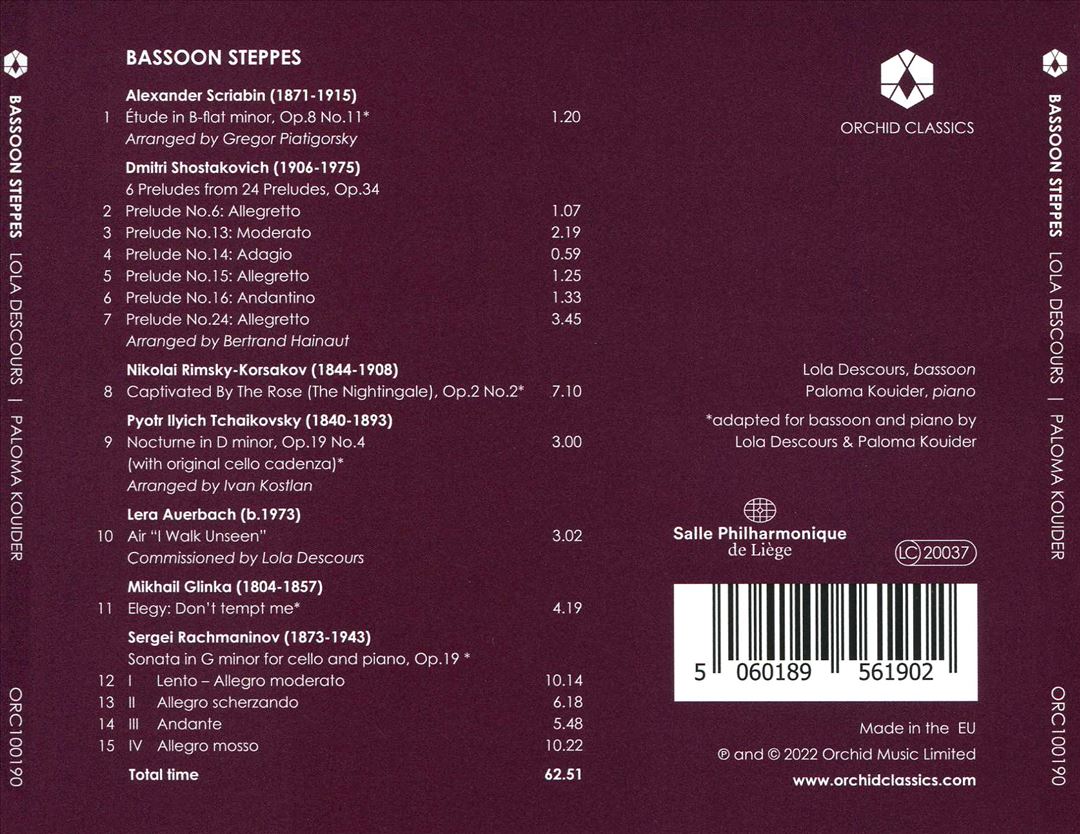 Bassoon Steppes cover art