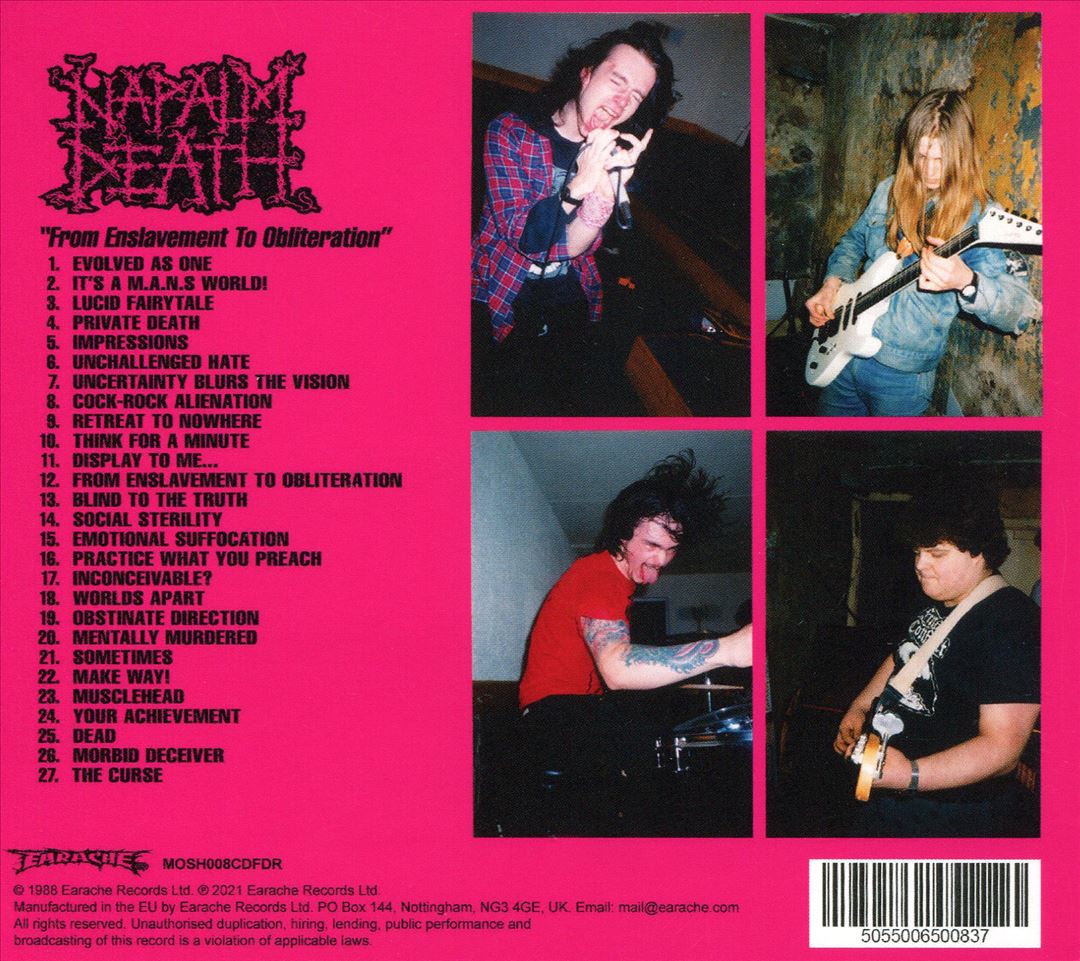From Enslavement to Obliteration cover art