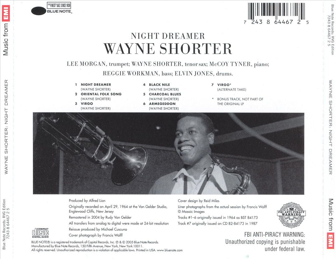 Night Dreamer [RVG Edition] cover art