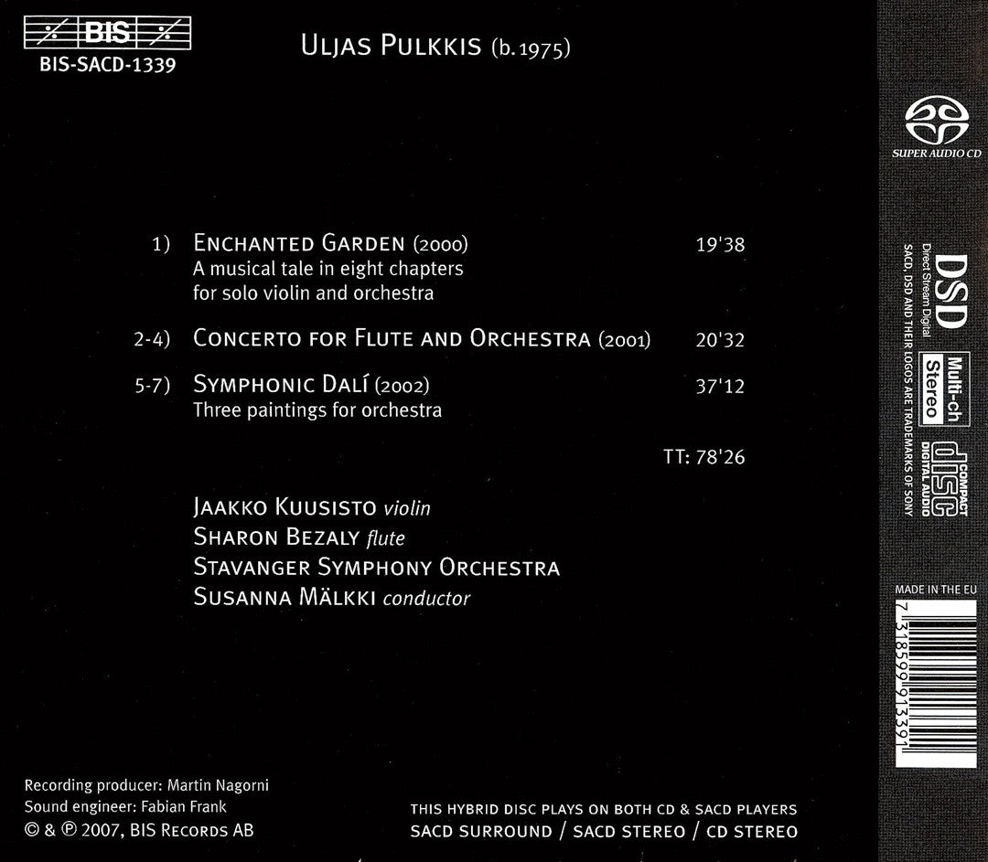 Uljas Pulkkis: Enchanted Garden cover art