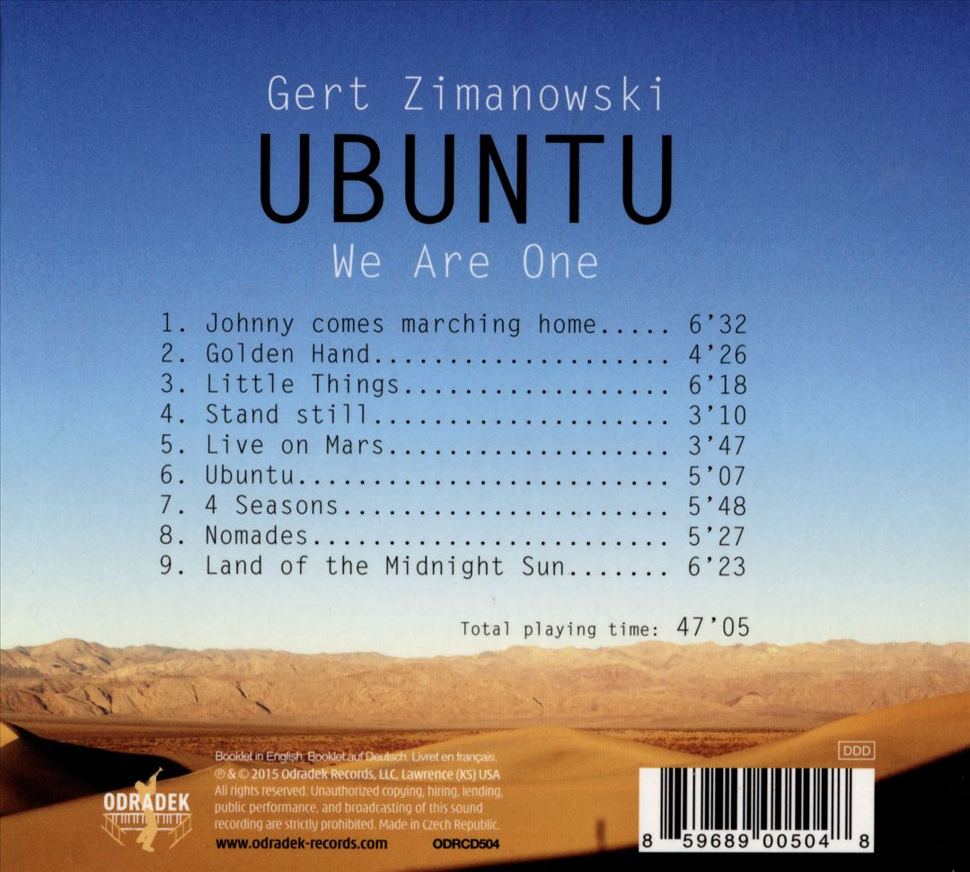 Ubuntu: We Are One cover art