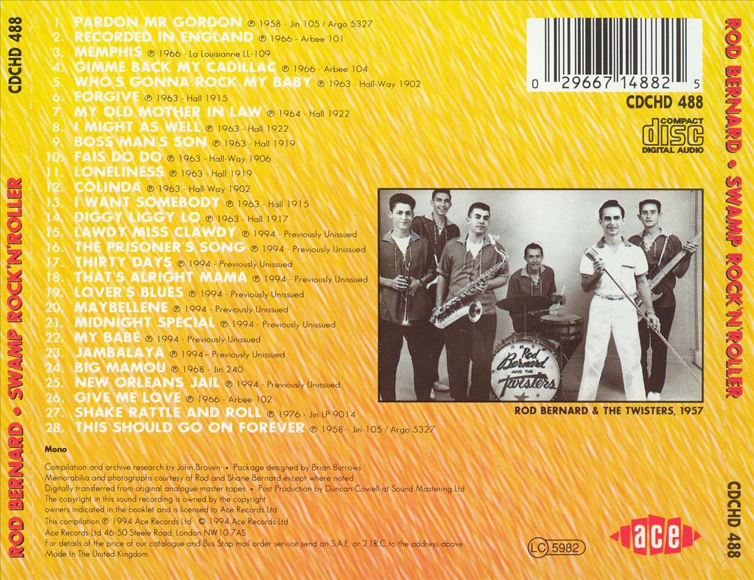 Swamp Rock'n'Roller cover art