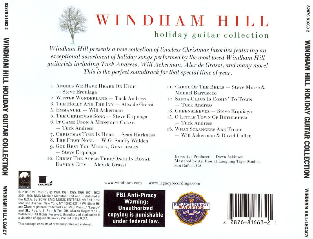 Windham Hill Holiday Guitar Collection cover art