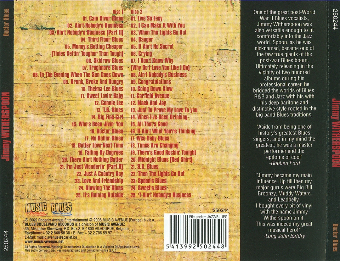Doctor Blues cover art