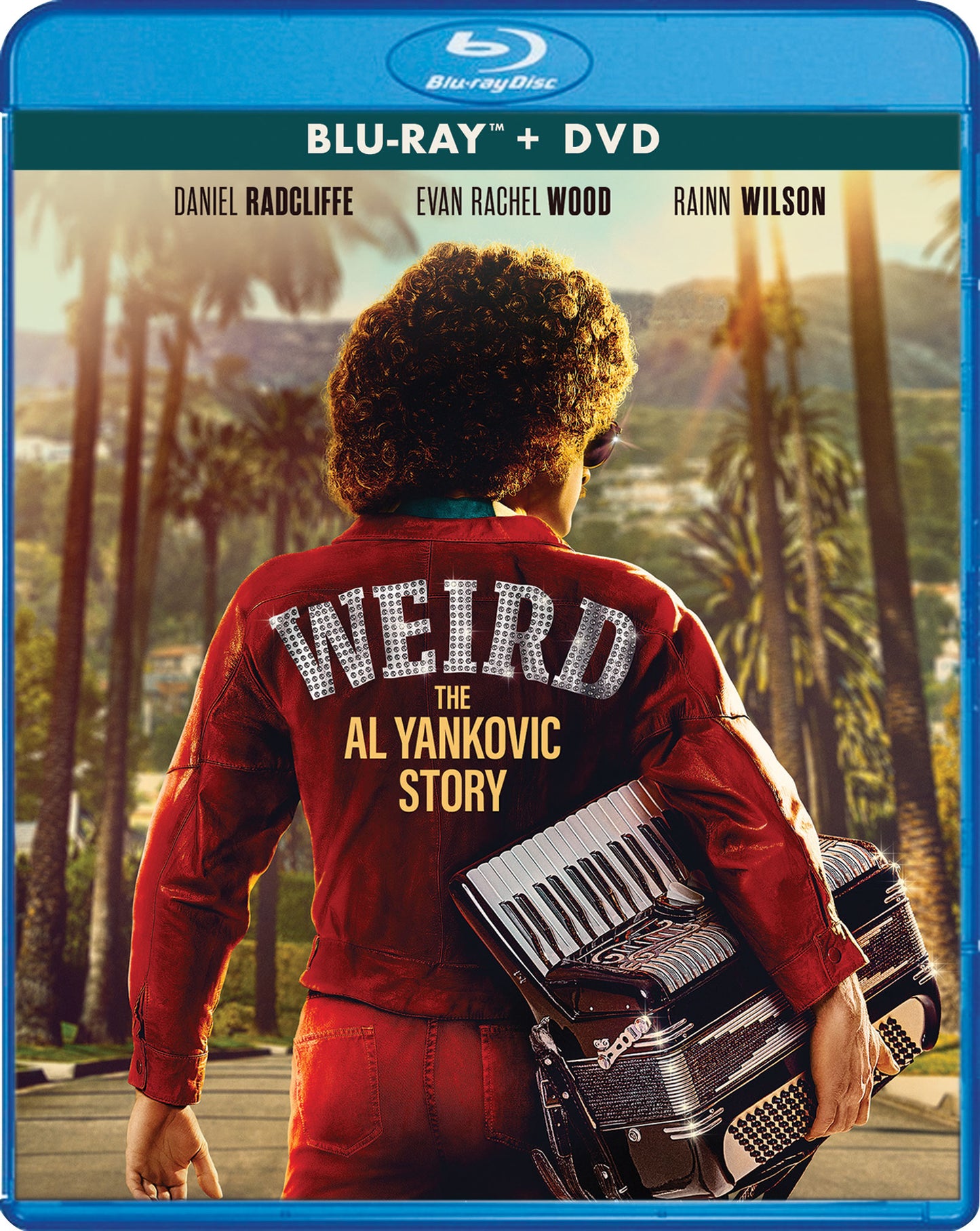 Weird: The Al Yankovic Story [Blu-ray/DVD] cover art