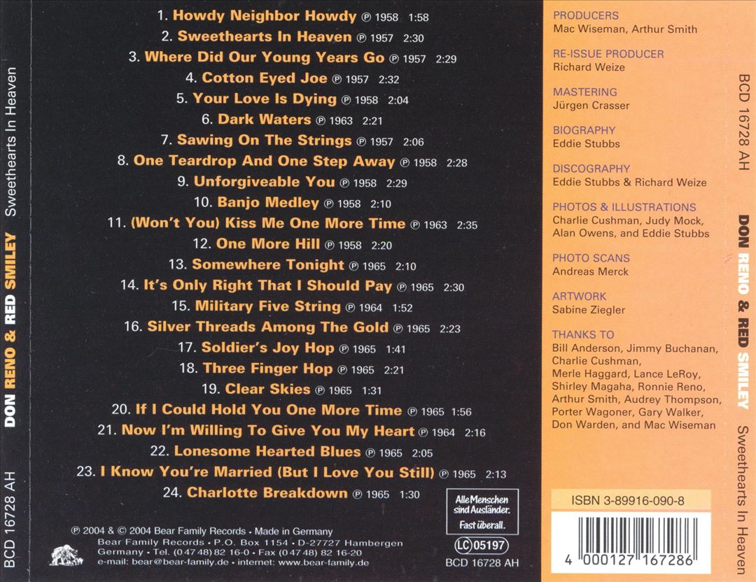 Sweethearts in Heaven cover art