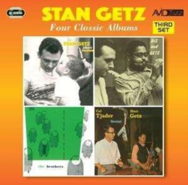 FOUR CLASSIC ALBUMS (STAN GETZ PLAYS / DIZ AND GETZ / THE BROTHERS / CAL TJADER - STAN GETZ SEXTET) cover art